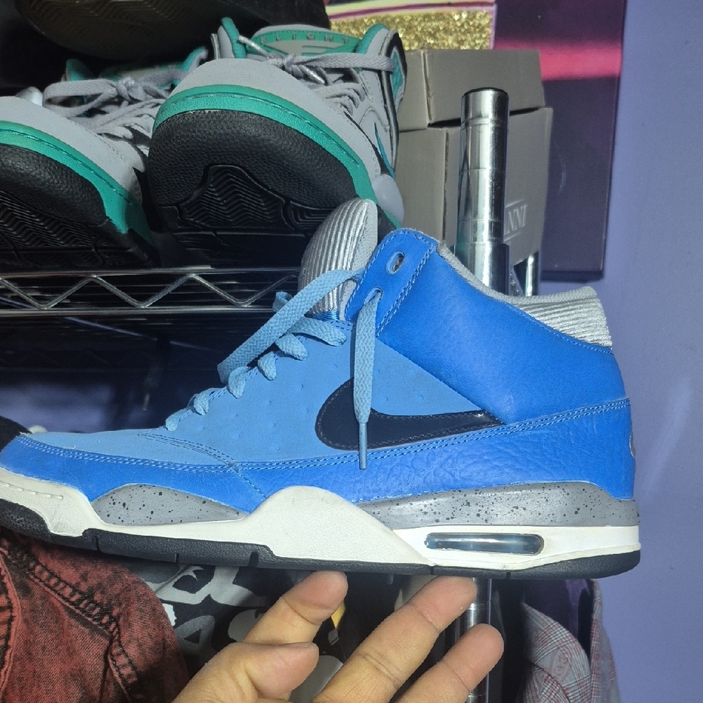 Nike Blue and Gray Athletic Shoes